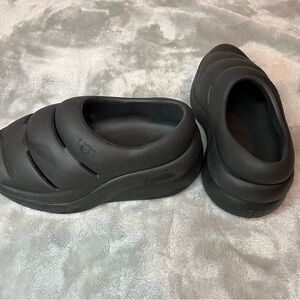 UGG Black Slip-On Clogs